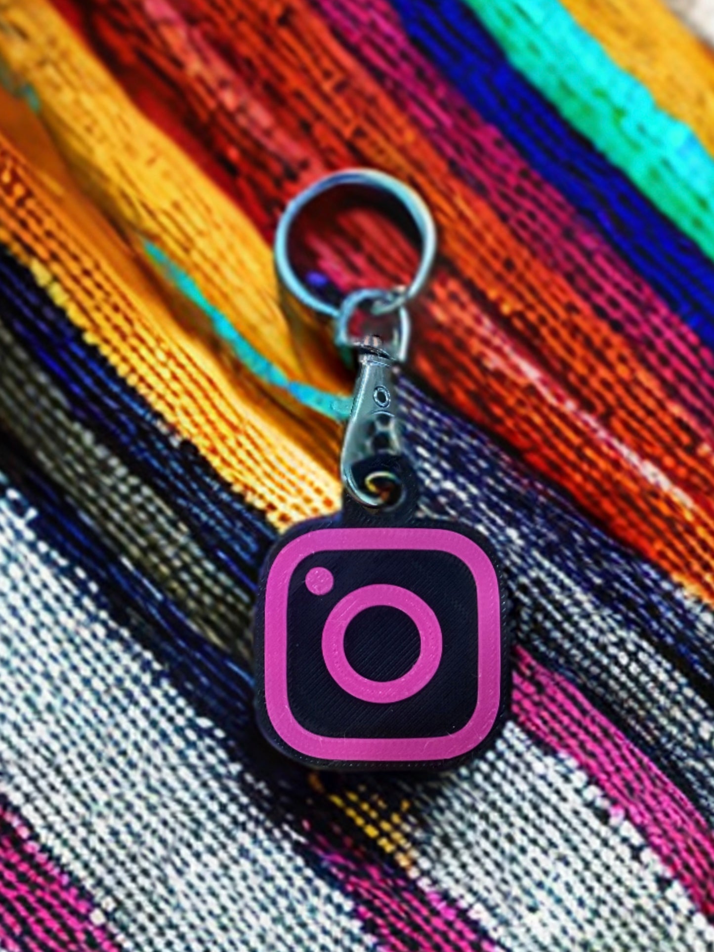 Instagram Smart Keyring