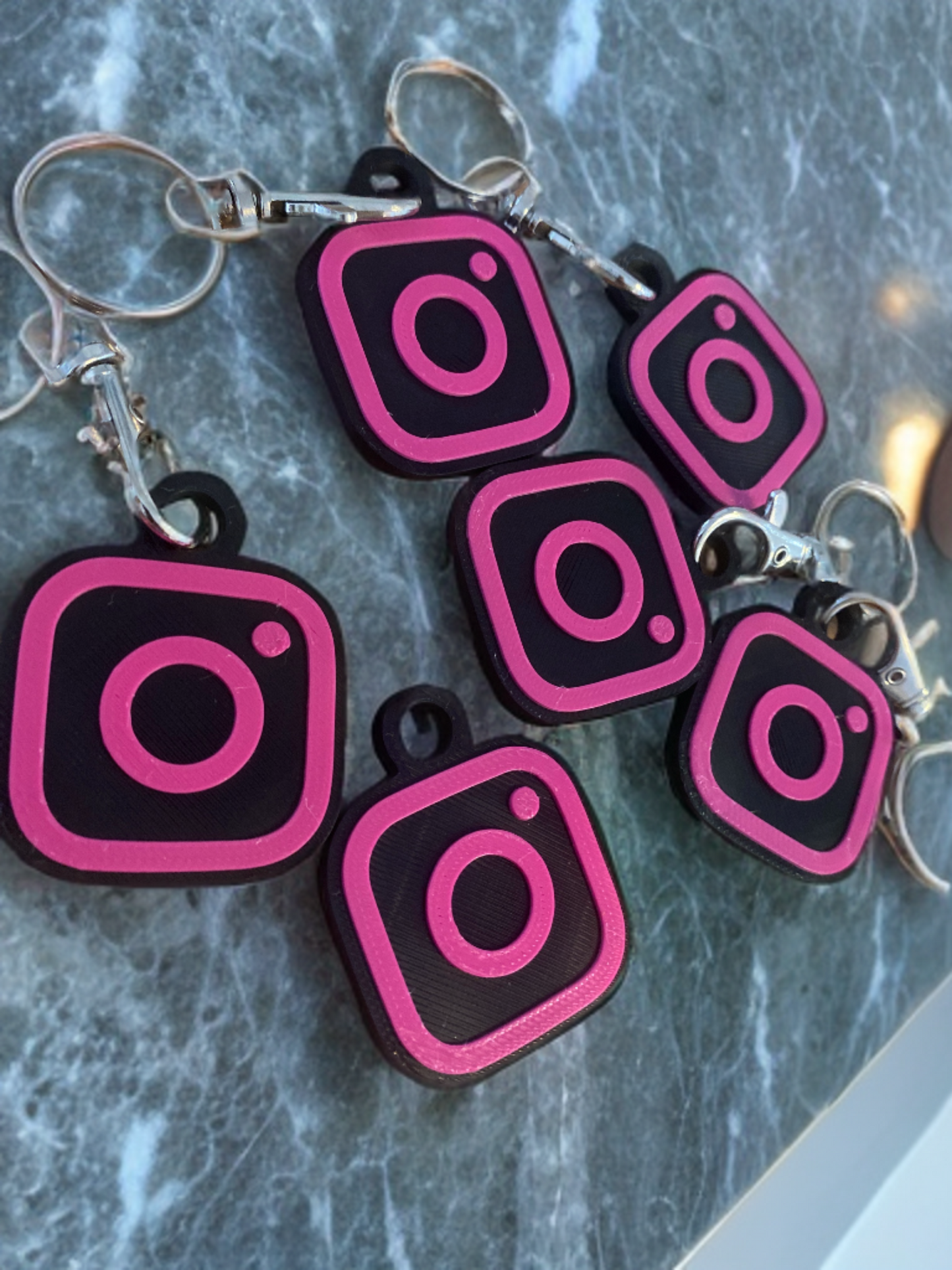 Instagram Smart Keyring