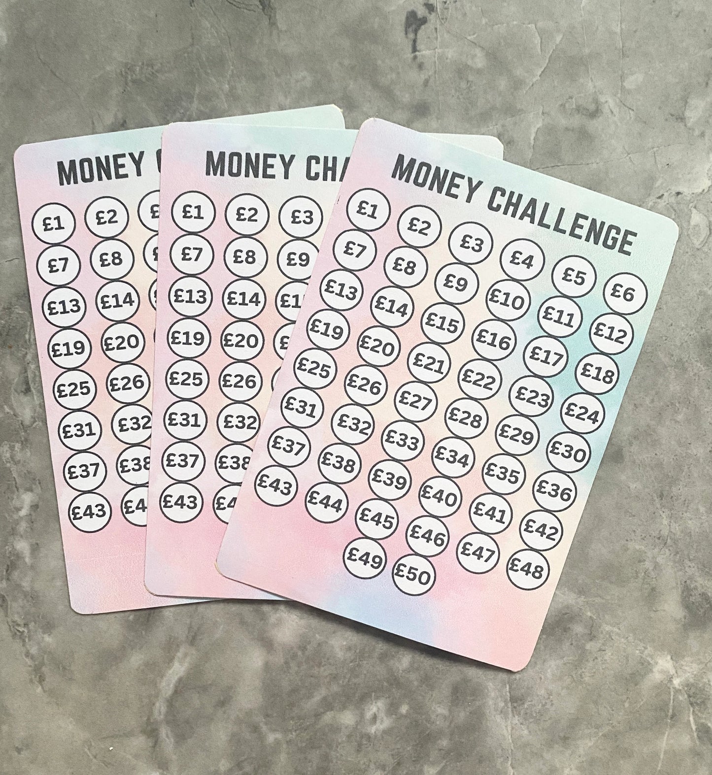 Money Envelope Sticker Challenge